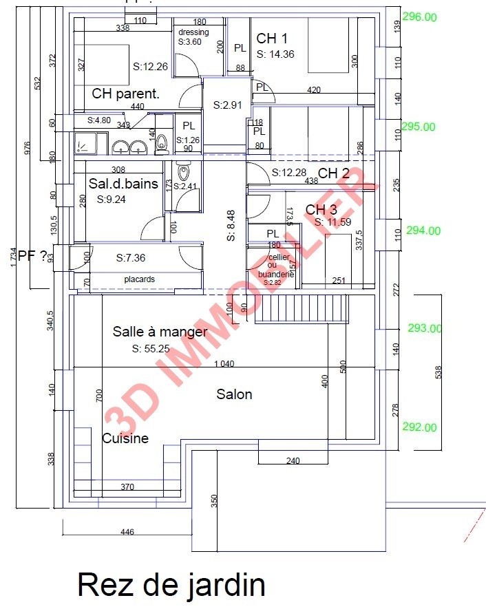 PLAN ETAGE
